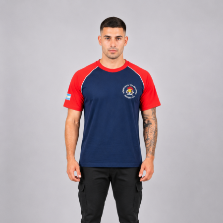 REMERA COMBINADA MANGA RANGLAN